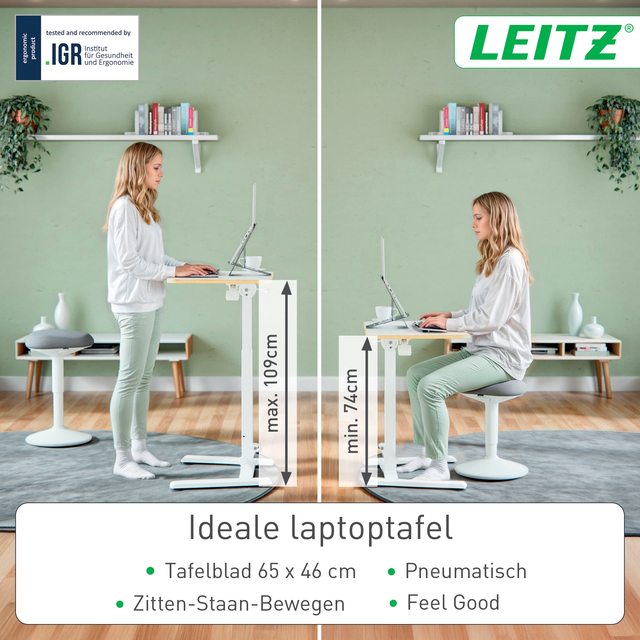 Zit-Sta Bureau Leitz Ergo Compact inklapbaar