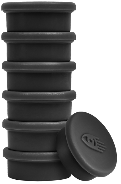 Legamaster magnet 20mm black 8pcs C&C