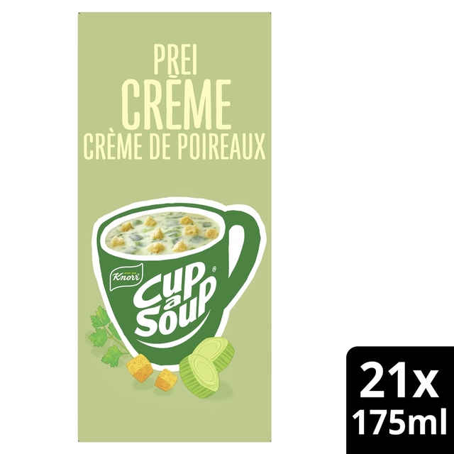 Cup-a-Soup Knorr prei-crème 21x175m