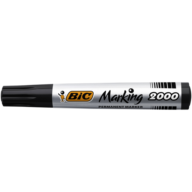 BIC 2000 Perm Marker Bullet Blk 820915