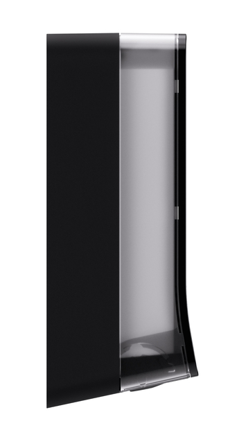 Toiletpapierdispenser Satino BT1 Hyginity gevouwen zwart 333425