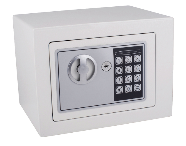 Safe Pavo mini electronic 230x170x170mm white