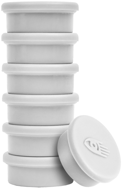Legamaster magnet 20mm white 8pcs C&C