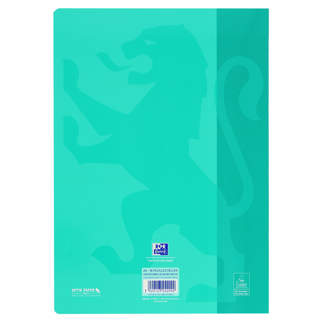 Oxford School A4 Soft Card Cover Exercise Book Ruled 72 Pages Assorted