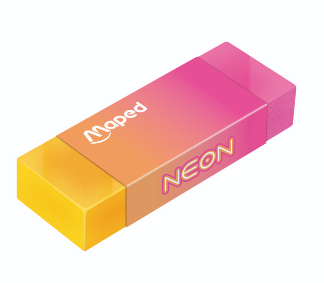 Gum Maped Neon set à 2 stuks assorti