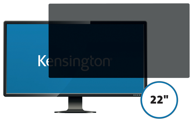 Privacyfilter Kensington 2-weg voor 22" monitors 16:10