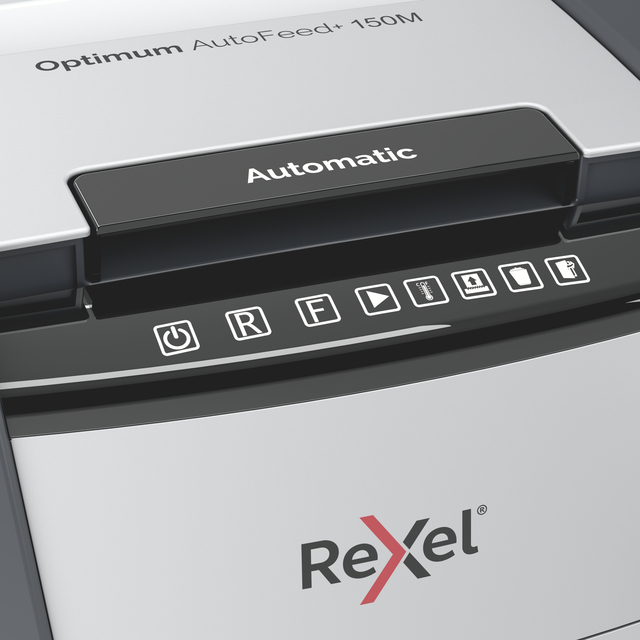 Papiervernietiger Rexel Optimum Auto+ 150M P5 snippers 2x15mm