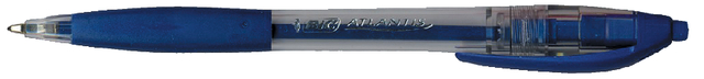 Balpen Bic Atlantis classic grip clic M blauw valuepack 30+6 gratis