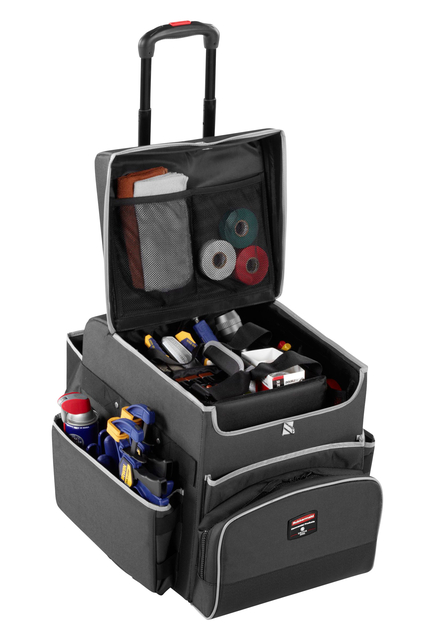 Trolley Rubbermaid Executive Quick Cart klein grijs