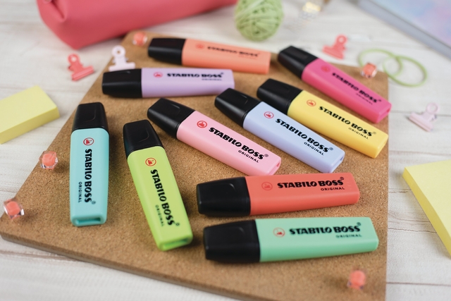 Markeerstift STABILO BOSS Original 70/113 pastel turquoise
