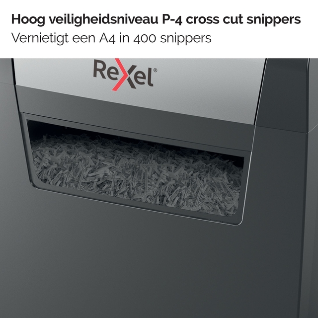Papiervernietiger Rexel Momentum X406 snippers 4x28mm