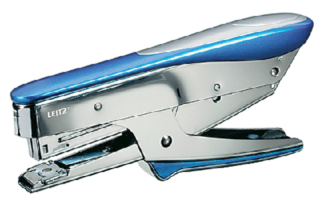 Stapling Pliers Leitz top loader P2 15 sheets blue