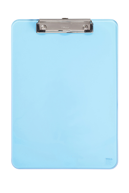 Clipboard A4 MAULneon, plastic with arcuated Clip