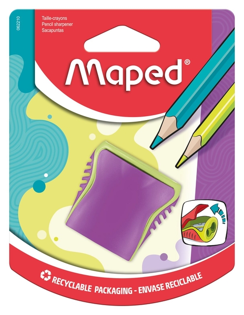 PENCILSHARPENER MAPED BOOGY 2-HOLES
