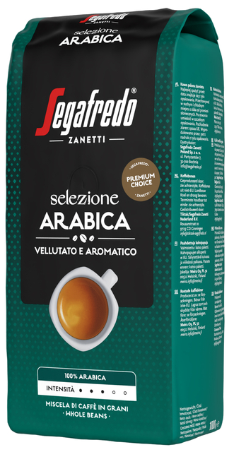Koffie Segafredo Selezione Arabica bonen 1000 gram
