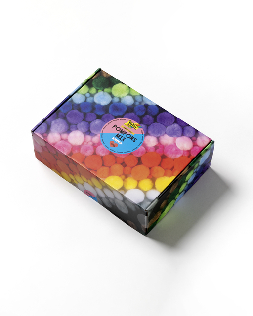Pompons Folia 200 gram assorti