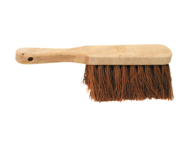 CLNQ Hand sweeper coir unvarnished 30cm