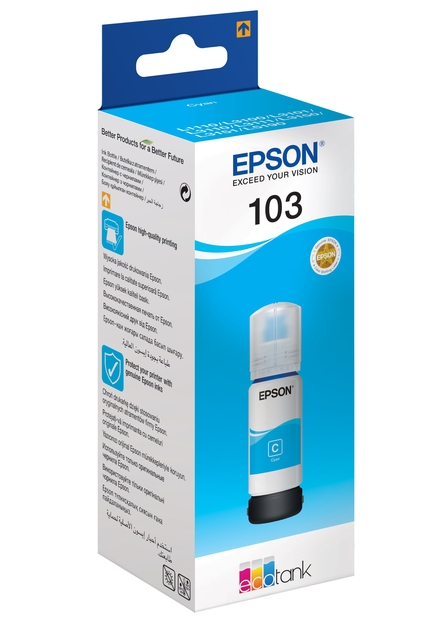 Navulinkt Epson 103 T00S24A blauw
