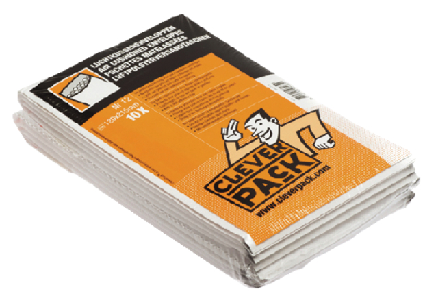 Pocket,100x165,CLEVERPAC,SEND,B,WHITE,SP