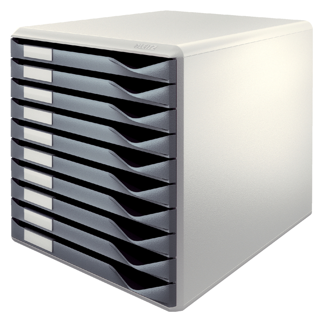 Form Set Leitz A4 10 drawers darkgrey/white