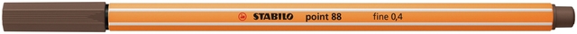 Fineliner STABILO point 88/65 fijn amber