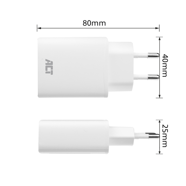 Charger ACT USB-C 1-port 20W Power Delivery