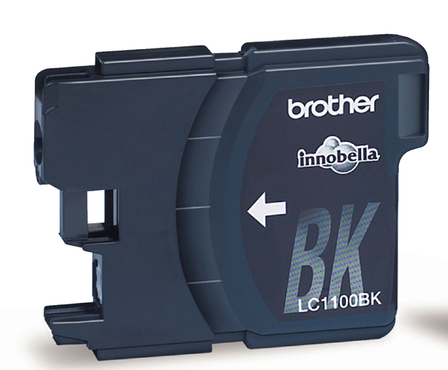 Brother Ink Cart Black Pk2 LC1100BKBP2