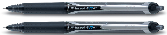 Hi-Tecpoint V7 RT - Liquid Ink Rollerball - Black - Medium Tip