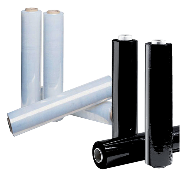 Wrapping foil IEZZY 500mmx300m 20mu black