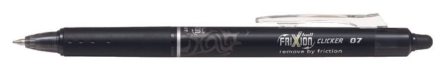 FriXion Ball Clicker 0.7 - Gel Ink Rollerball - Black - Medium Tip