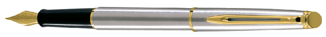 Vulpen Waterman Hémisphère stainless steel GT fi