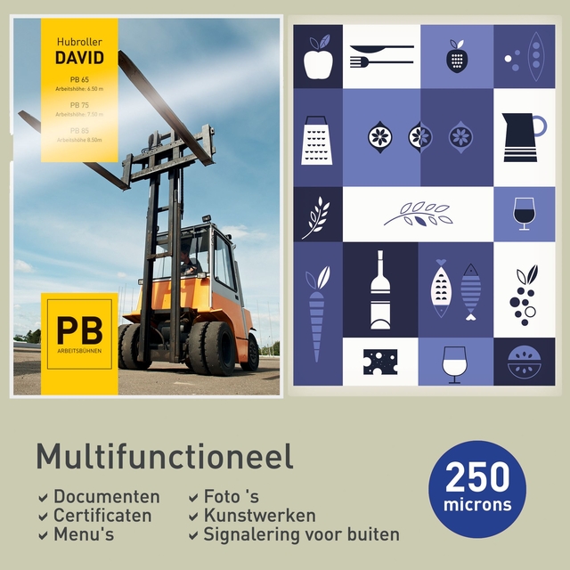 Lamineerhoes Leitz iLAM A4 2x250micron 100 stuks
