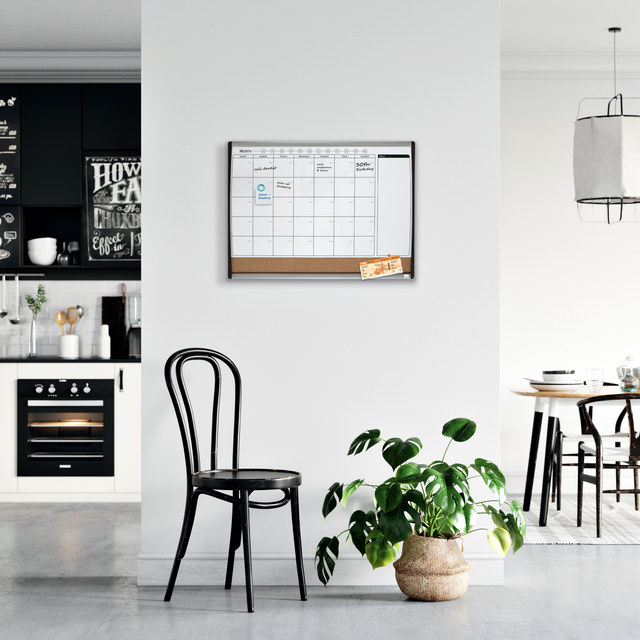 Magnetic Monthly Organiser Combi Board 585x430mm