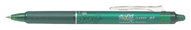 FriXion Ball Clicker 0.7 - Gel Ink Rollerball - Green - Medium Tip