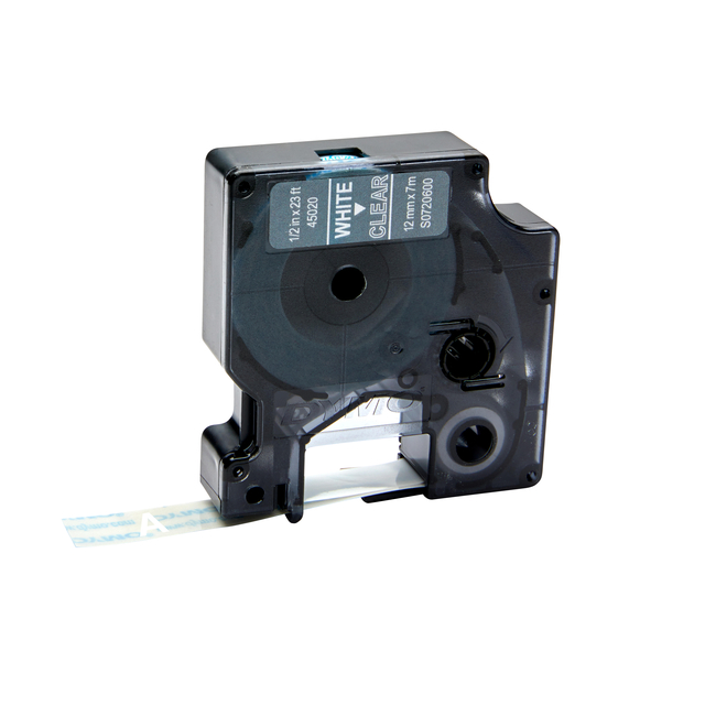 Dymo 4500 Tape 12Mm Wh/Clr45020/S0720600