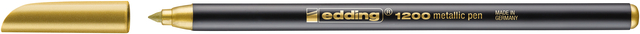 edding 1200 metallic colour pen gold
