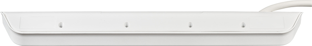 Desk socket Brennenstuhl Estilo 6-way including 2 USB 2 meter white/silver