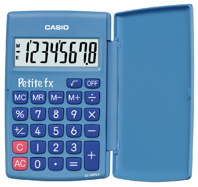 SCIENTIFIC CALCULATOR CASIO BLUE