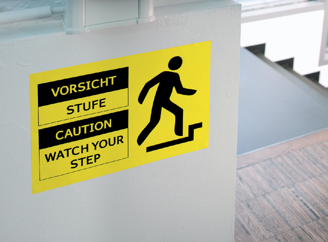Weatherproof film labels, yellow A4, 105 x 148 mm, extremely strong adhesion