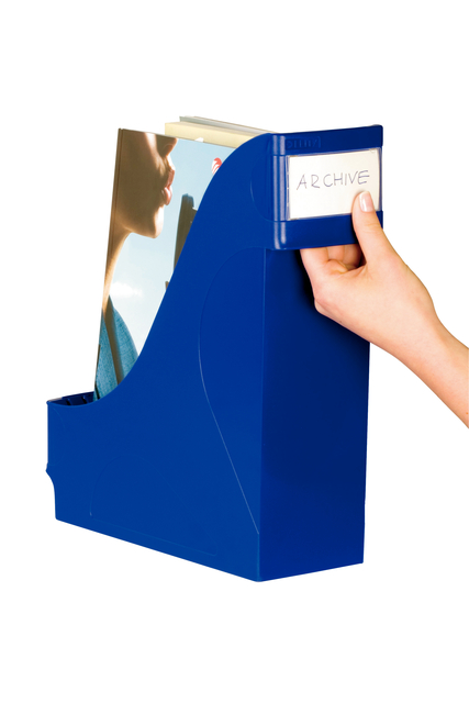 Magazine File Leitz extra wide blue
