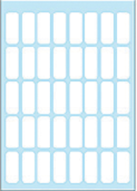 Multi-purpose labels 8x20mm white 280 pcs.