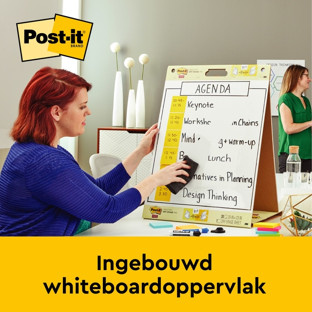 Meeting chart Post-it Super Sticky 563 50.8x58.4cm white 20 sheet