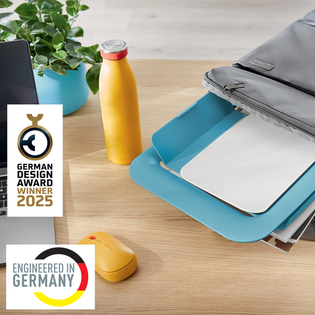 Laptopstandaard Leitz Ergo Cosy verstelbaar recyled blauw