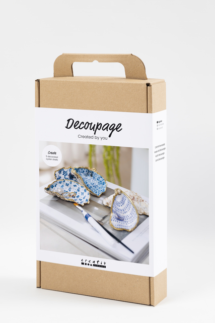 Hobbyset Creativ Company decoupage oesterschelpen