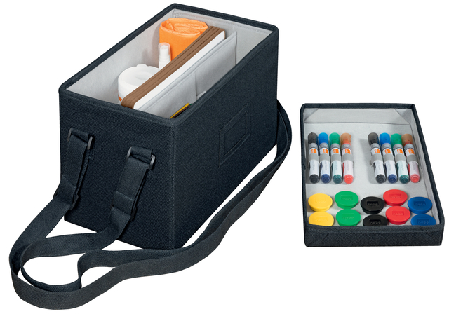 Whiteboard accessoire kit Nobo in draagtas