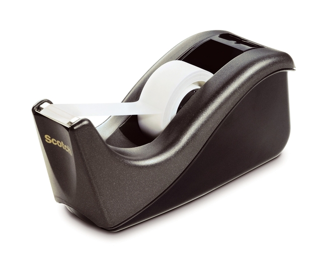 Tape dispenser Scotch C60 black + 1 roll of magic tape 19mmx33m