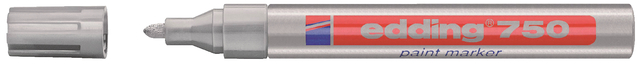 edding 750 paint marker silver