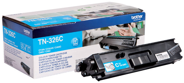 Brother Toner Cart HY Cyan TN326C