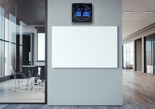 Wall clock Unilux Flo led 28cmx28cm