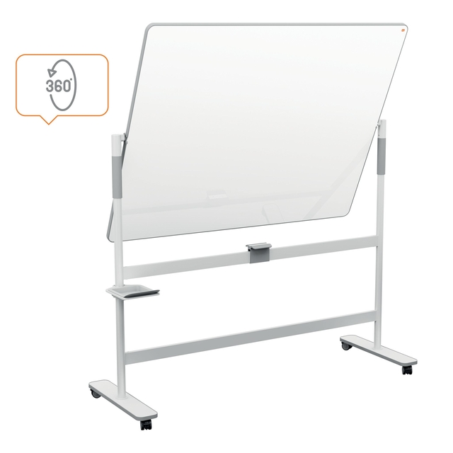 Whiteboard Nobo Move & Meet kantelbaar 120x150cm